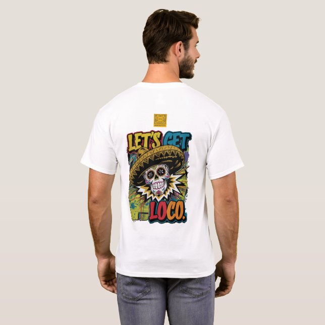Camiseta Vamos buscar o Loco (Parte Traseira Completa)