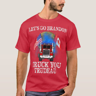 Camiseta Vamos Caminhar Você Caminhão Estados Unidos Canadá