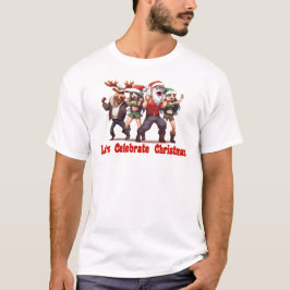 Camiseta Vamos celebrar o Natal