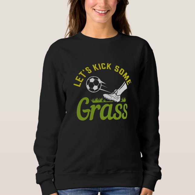 Camiseta Vamos chutar um pouco de grama (Frente)