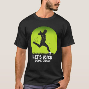Camiseta Vamos Chute Alguns Canhões Jogadores De Futebol