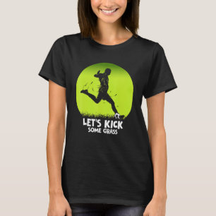 Camiseta Vamos Chute Alguns Canhões Jogadores De Futebol