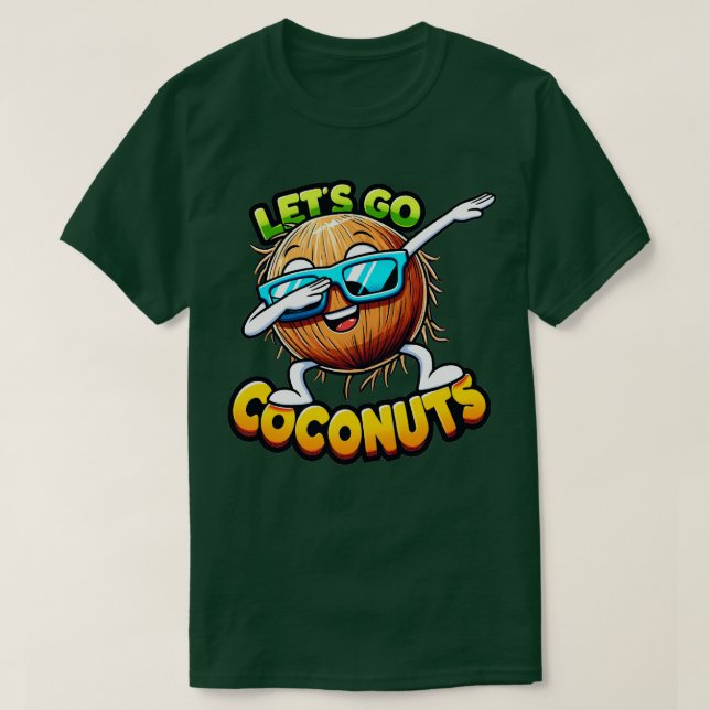 Camiseta Vamos Cocos (Frente do Design)