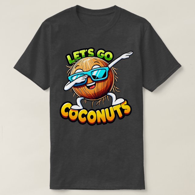 Camiseta Vamos Cocos (Frente do Design)