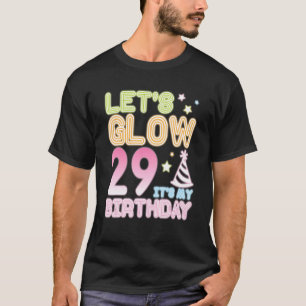 Camiseta Vamos com 29 anos é meu aniversário feliz