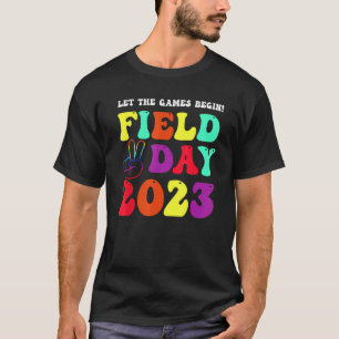 Camiseta Vamos Começar os Jogos Dia de Campo 2023 Crianças
