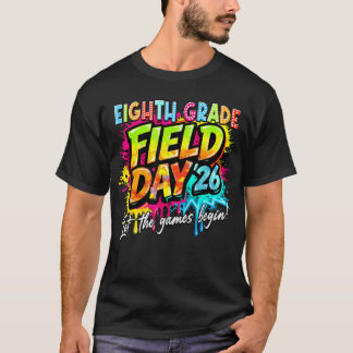 Camiseta Vamos Começar os Jogos Dia de Campo do Oitavo Ano