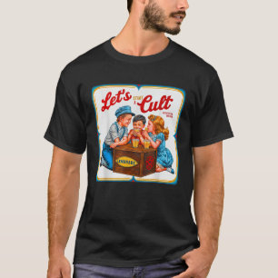Camiseta Vamos Começar Uma Cura Irônica Engraçada Horror Da
