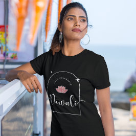 Camiseta Vamos comemorar Diwali elegant