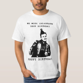 Camiseta Vamos comemorar seu aniversário