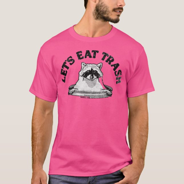 Camiseta Vamos comer lixo (Frente)