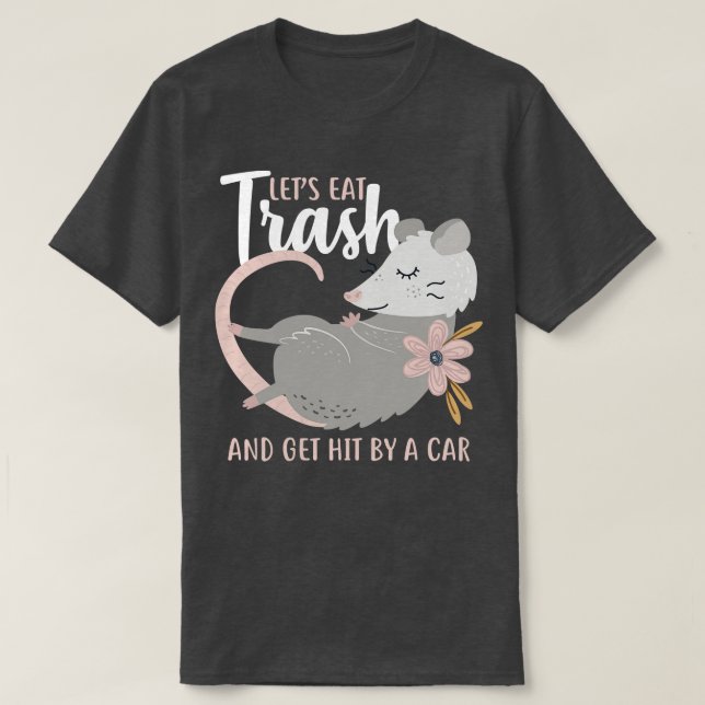 Camiseta Vamos Comer O Banho De Lixo (Frente do Design)