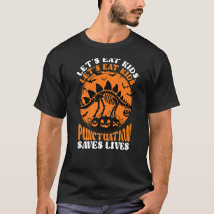 Camiseta Vamos Comer Pontuação De Crianças Salva Vidas Assu