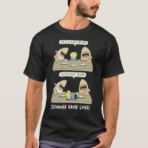 Camiseta Vamos Comer Vírgulas Bob Salva Vidas