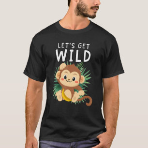 Camiseta Vamos Compre Safari De Animais Selvagens Do Zoo No