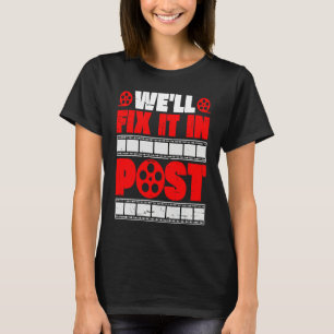 Camiseta Vamos Corrigir na Pós-produção