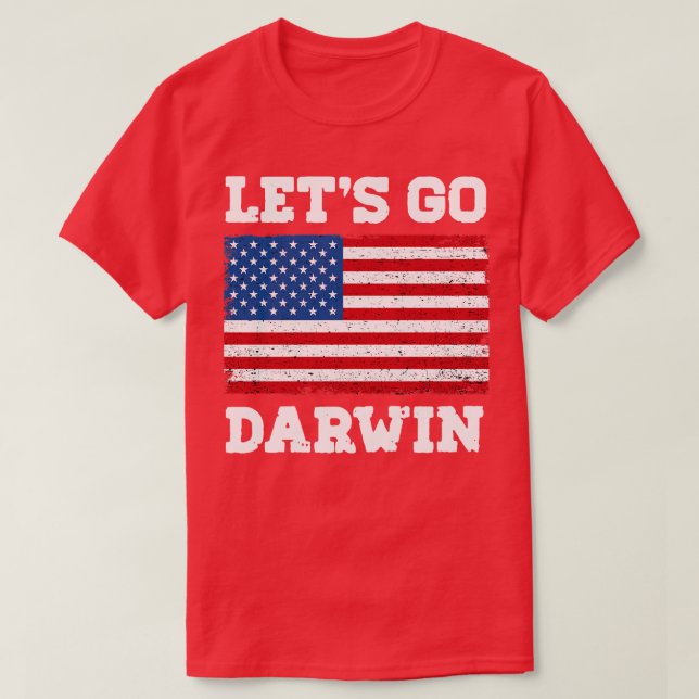 Camiseta Vamos Darwin (Frente do Design)