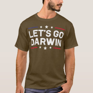 Camiseta Vamos Darwin Engraçado, Sarcasmo Humor Da Ciência