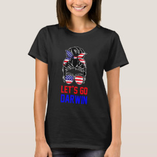 Camiseta Vamos Darwin Shirt Girl Vamos Lá Bandeira