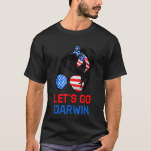 Camiseta Vamos Darwin, vamos Darwin Messy Bun America