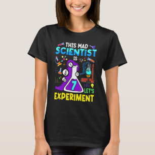 Camiseta vamos de Aniversário do 7 de Festa de Ciências de 