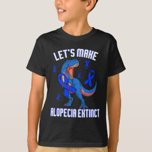 Camiseta Vamos de Consciência Alopecia Torna a Alopecia Ext