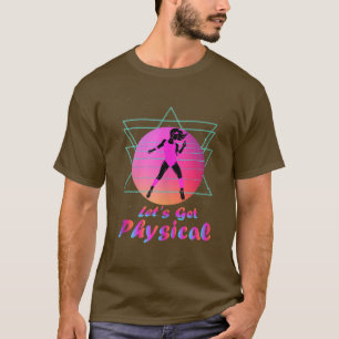 Camiseta Vamos de ginástica aeróbica com Ajustado de anos 8