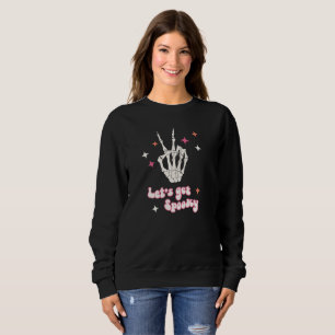 Camiseta Vamos de Halloween bonito fica assustador