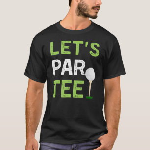 Camiseta vamos de Pai de Golfe do Jogador de Golfe engraçad