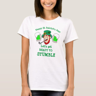 Camiseta VAMOS DE PRESENTES DE Dia de São Patrício PREPAR