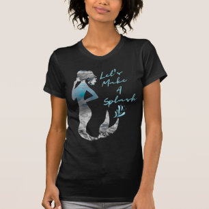Camiseta Vamos De Sereia Do Oceano Faz Um Splash