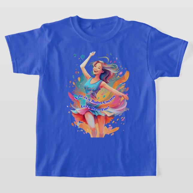 Camiseta Vamos divertir-nos!! (Postura )