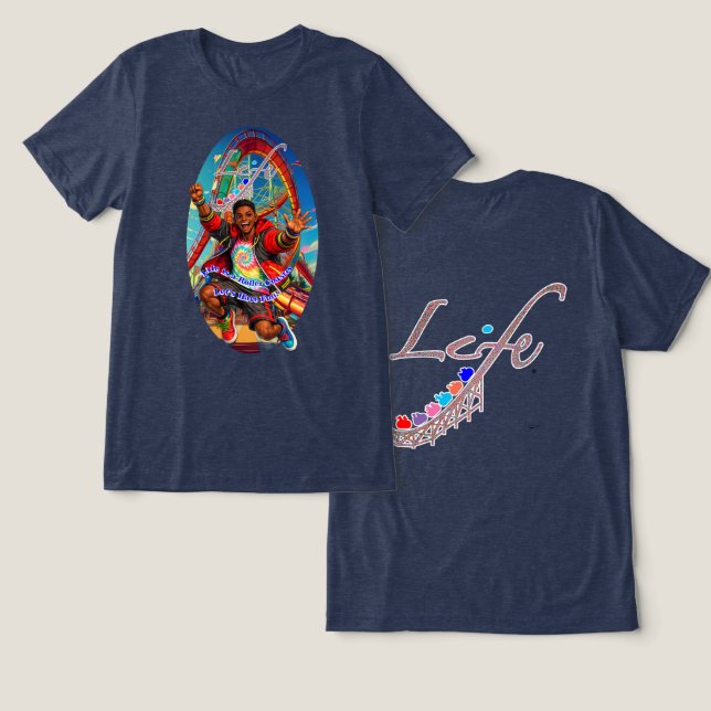 Camiseta Vamos Divertir-nos! (Design Frente e Verso)