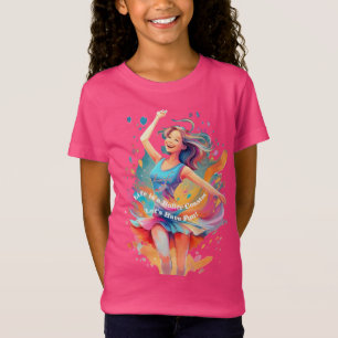 Camiseta Vamos Divertir-nos, Vida é uma Montanha-Russa