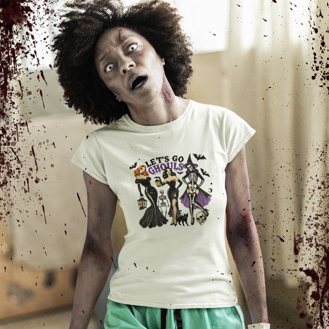 Camiseta Vamos do Design do do Halloween (Criador carregado)