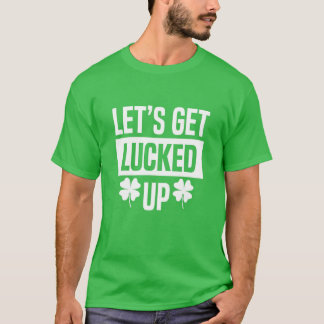 Camiseta Vamos É Lutado Por Homens Do Dia De São Patrício G