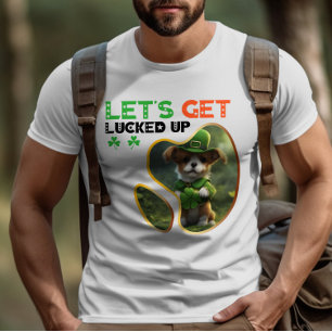 Camiseta Vamos é sacudido - Esconda e procure Leprechaun
