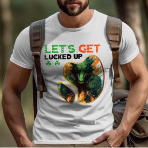 Camiseta Vamos é sacudido - Pote de diversão do Leprechaun