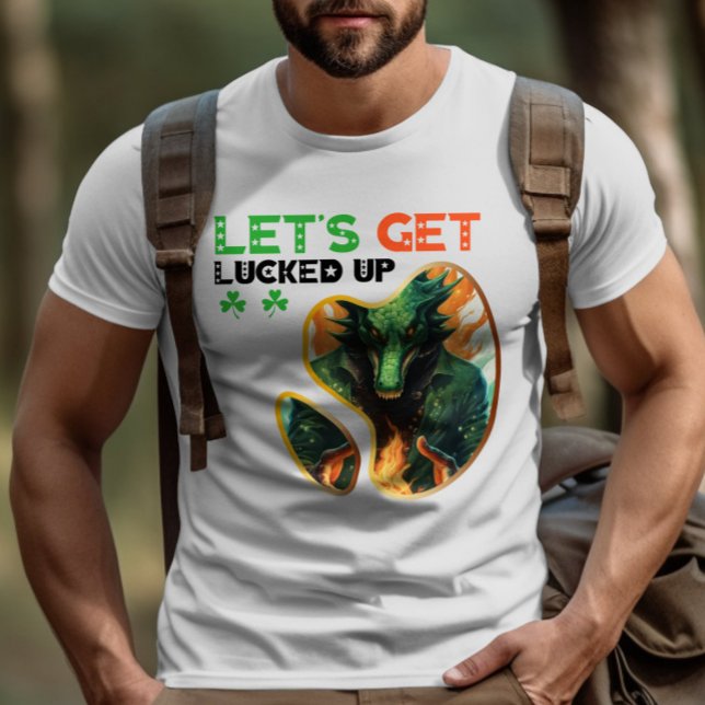 Camiseta Vamos é sacudido - Pote de diversão do Leprechaun (Criador carregado)