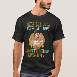Camiseta Vamos Eat Kids Vamos Eat Kids Pontuação Salva Li