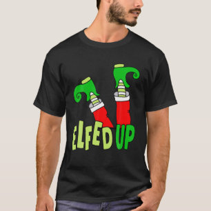 Camiseta Vamos Enfermar-Nos, Bebado Elf Caindo, Engraçado 