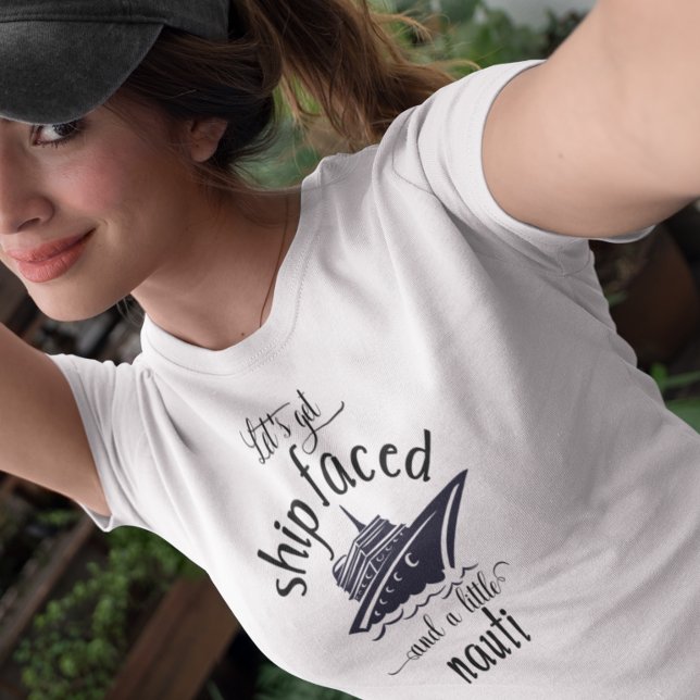 Camiseta Vamos Enfrentado e Nauti Cruise Ship (Criador carregado)