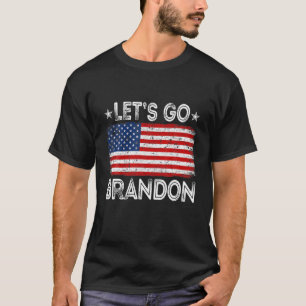 Camiseta Vamos Engraçado Vai Brandon Tee Vamos Brandon Amér