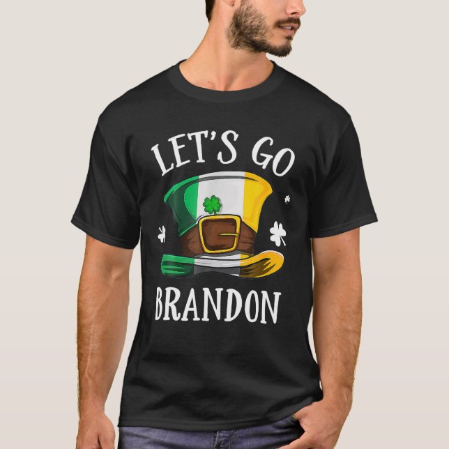 Camiseta Vamos Engraçado Vai Branson Brandon (Frente)