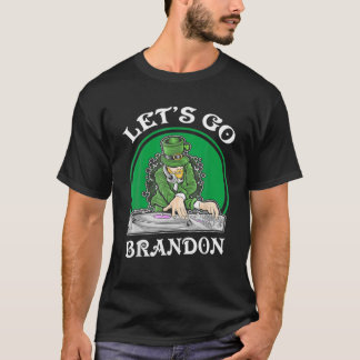 Camiseta Vamos Engraçado Vai Branson Brandon DJ Feliz Rua.