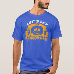 Camiseta Vamos esmagado Hunpkin Halloween