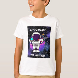 Camiseta Vamos explorar o universo