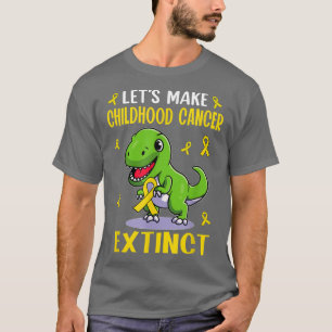 Camiseta Vamos Façam com que o Cancer da infância termine o