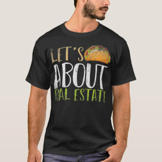 Camiseta Vamos Falar Do Imobiliário Taco Realtor Real Esta