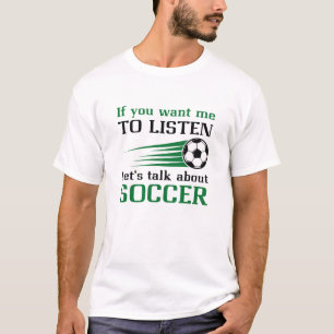 Camiseta Vamos falar sobre futebol